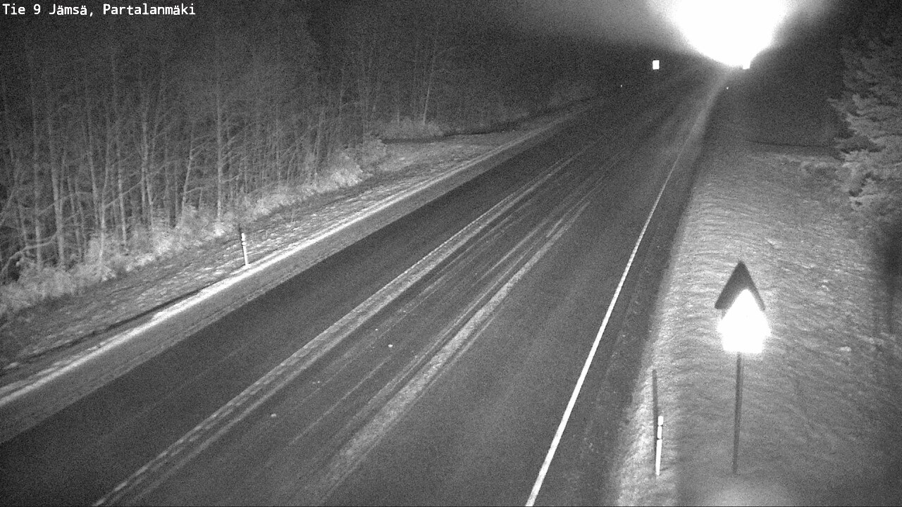 Weather Camera Image Väg 9 Jämsä, Partalanmäki, Jämsä, Keski-Suomi