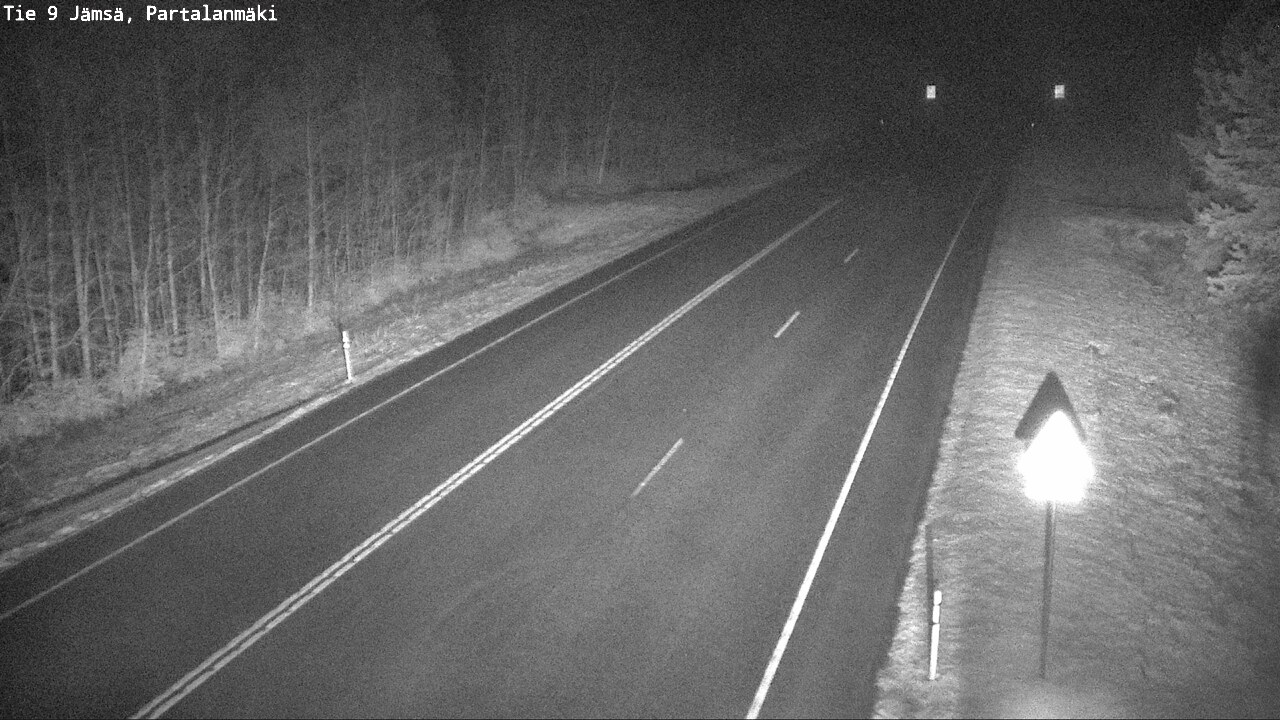 Weather Camera Image Väg 9 Jämsä, Partalanmäki, Jämsä, Keski-Suomi