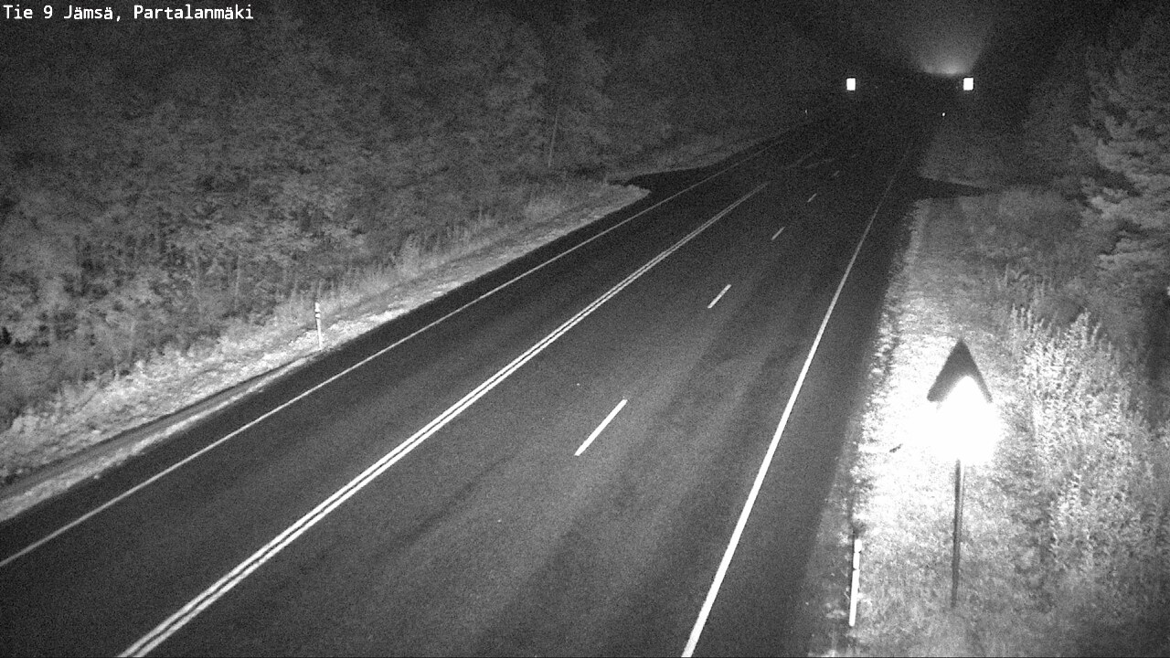 Weather Camera Image Väg 9 Jämsä, Partalanmäki, Jämsä, Keski-Suomi