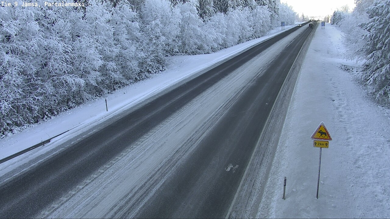 Weather Camera Image Road 9 Jämsä, Partalanmäki, Jämsä, Keski-Suomi