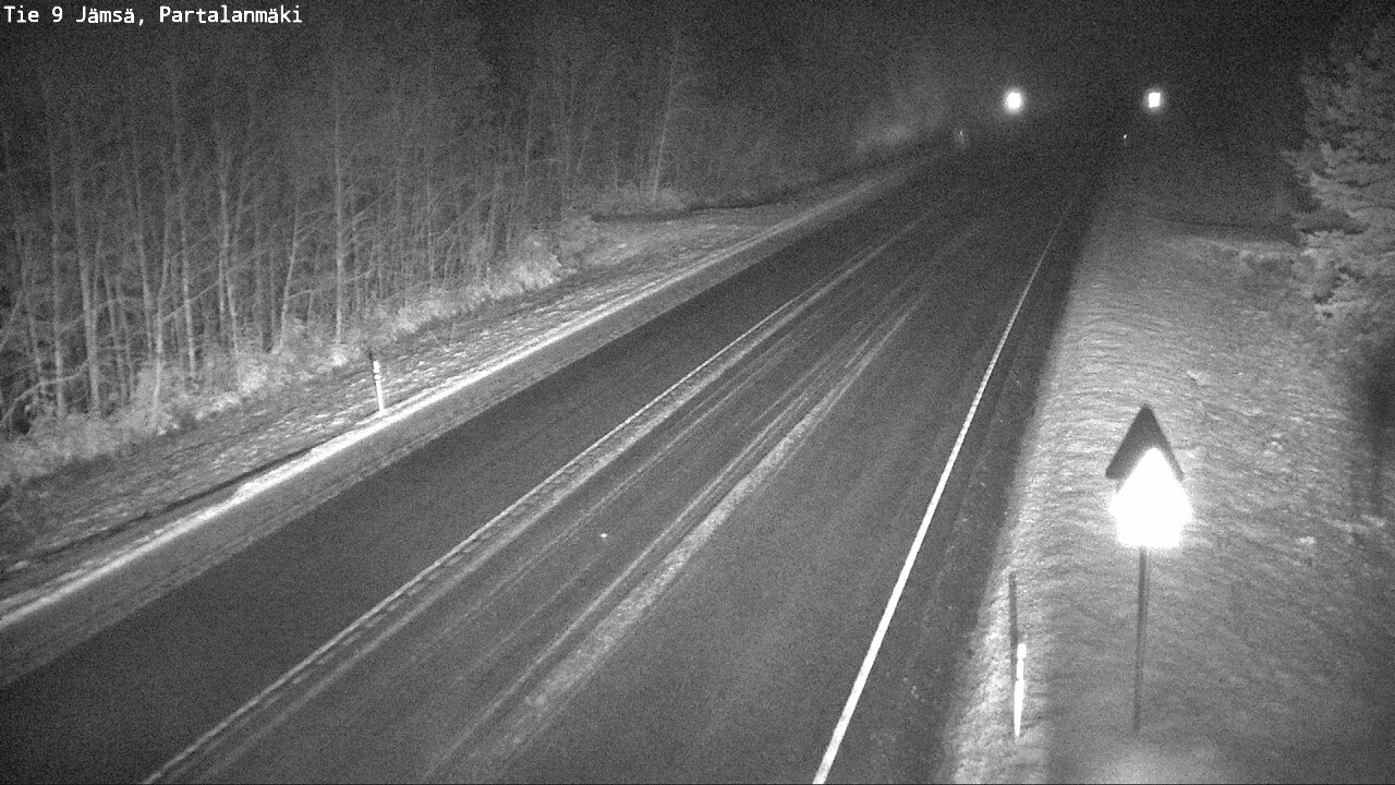 Weather Camera Image Väg 9 Jämsä, Partalanmäki, Jämsä, Keski-Suomi