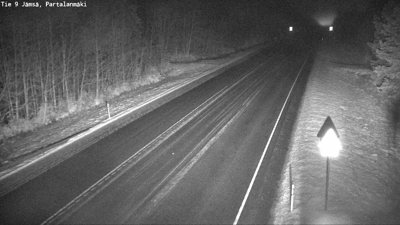 Weather Camera Image Väg 9 Jämsä, Partalanmäki, Jämsä, Keski-Suomi