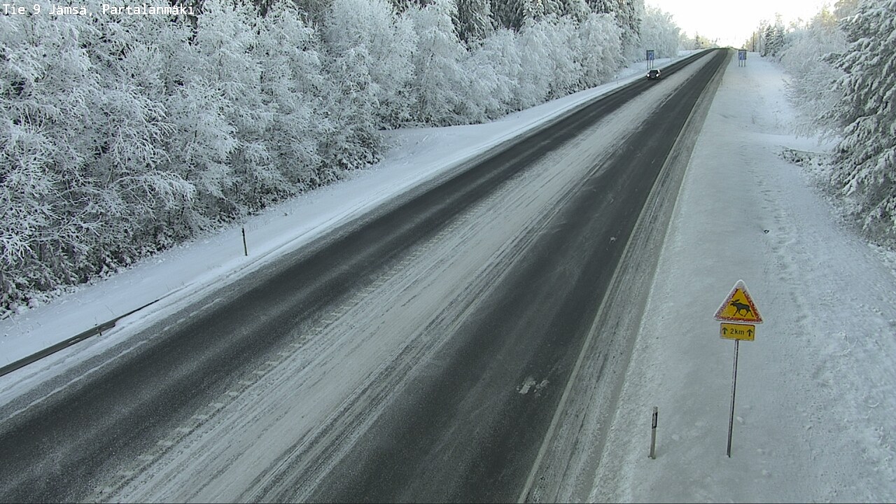 Weather Camera Image Road 9 Jämsä, Partalanmäki, Jämsä, Keski-Suomi