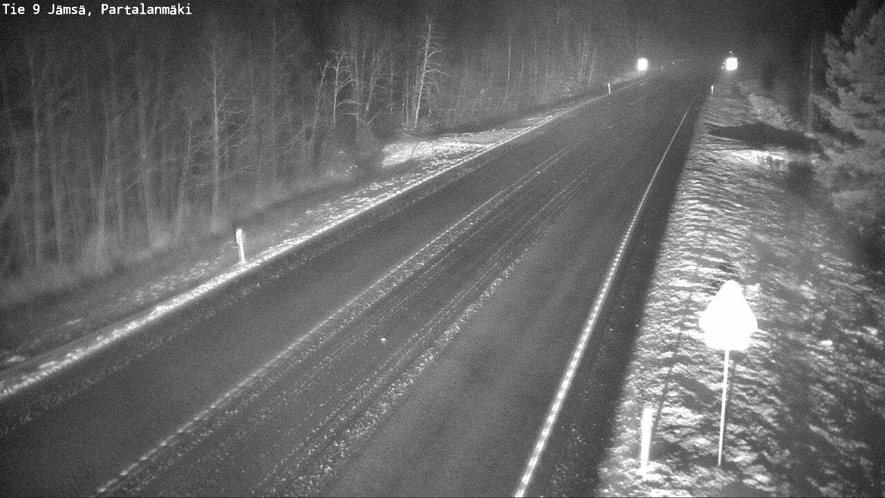 Weather Camera Image Väg 9 Jämsä, Partalanmäki, Jämsä, Keski-Suomi