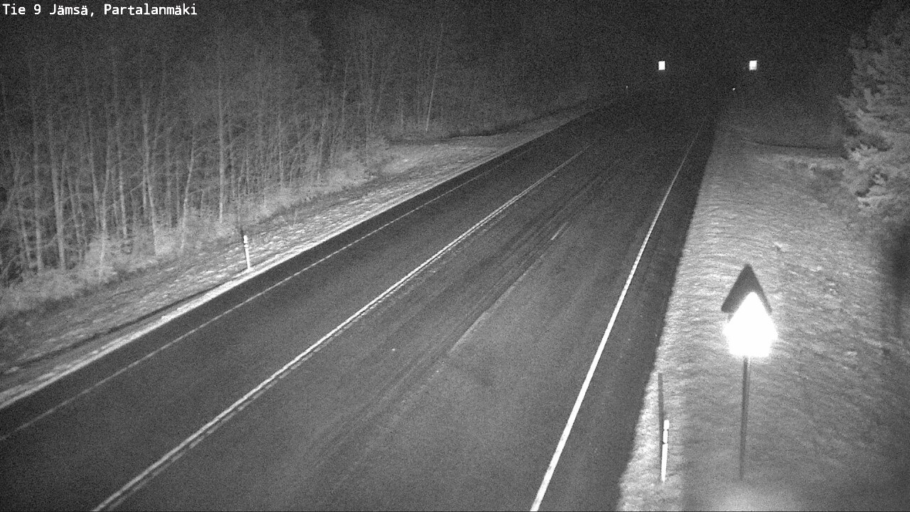 Weather Camera Image Väg 9 Jämsä, Partalanmäki, Jämsä, Keski-Suomi
