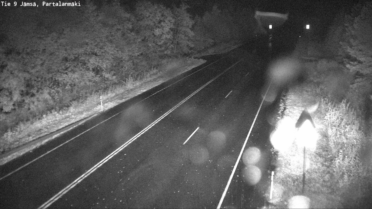 Weather Camera Image Väg 9 Jämsä, Partalanmäki, Jämsä, Keski-Suomi