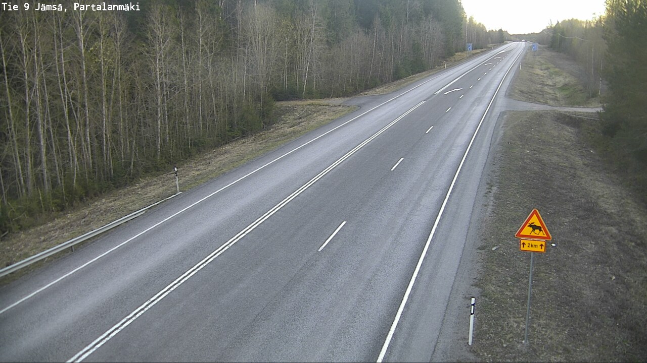 Kelikamerat Kuva Tie 9 Jämsä, Partalanmäki, Jämsä, Keski-Suomi