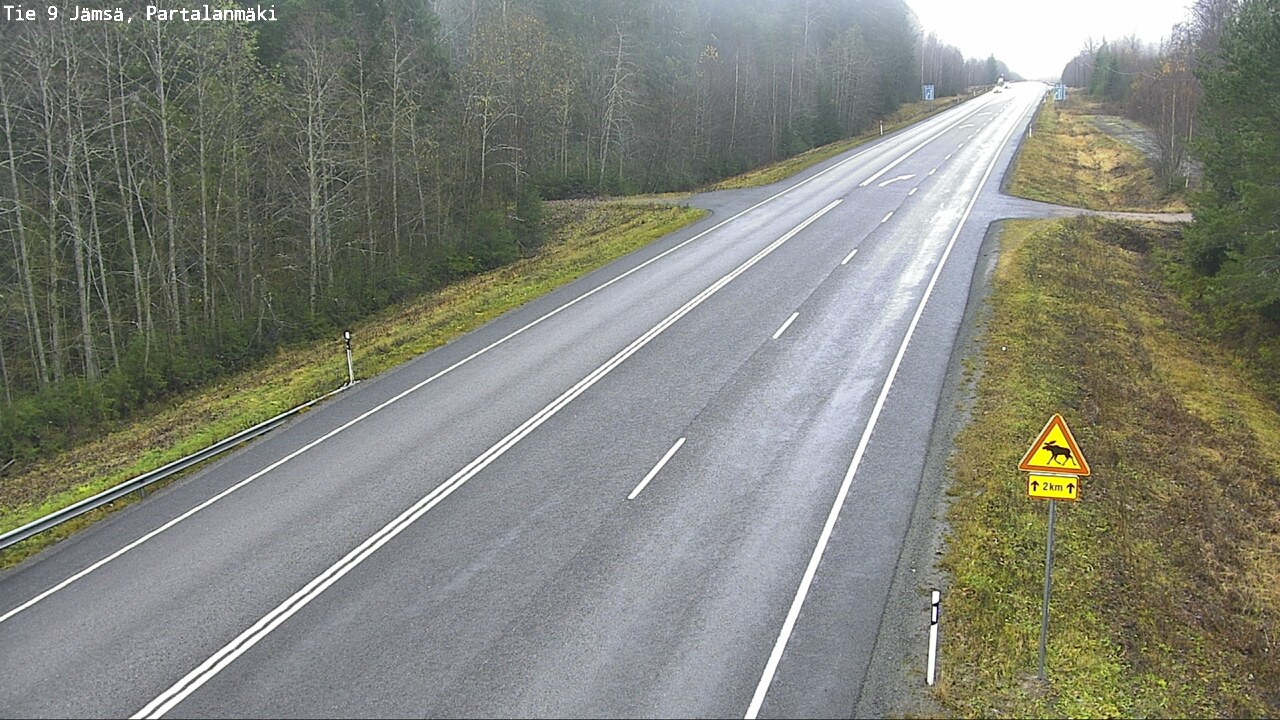 Kelikamerat Kuva Tie 9 Jämsä, Partalanmäki, Jämsä, Keski-Suomi