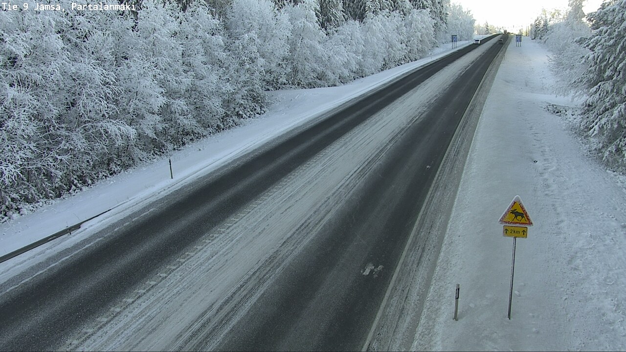 Weather Camera Image Road 9 Jämsä, Partalanmäki, Jämsä, Keski-Suomi