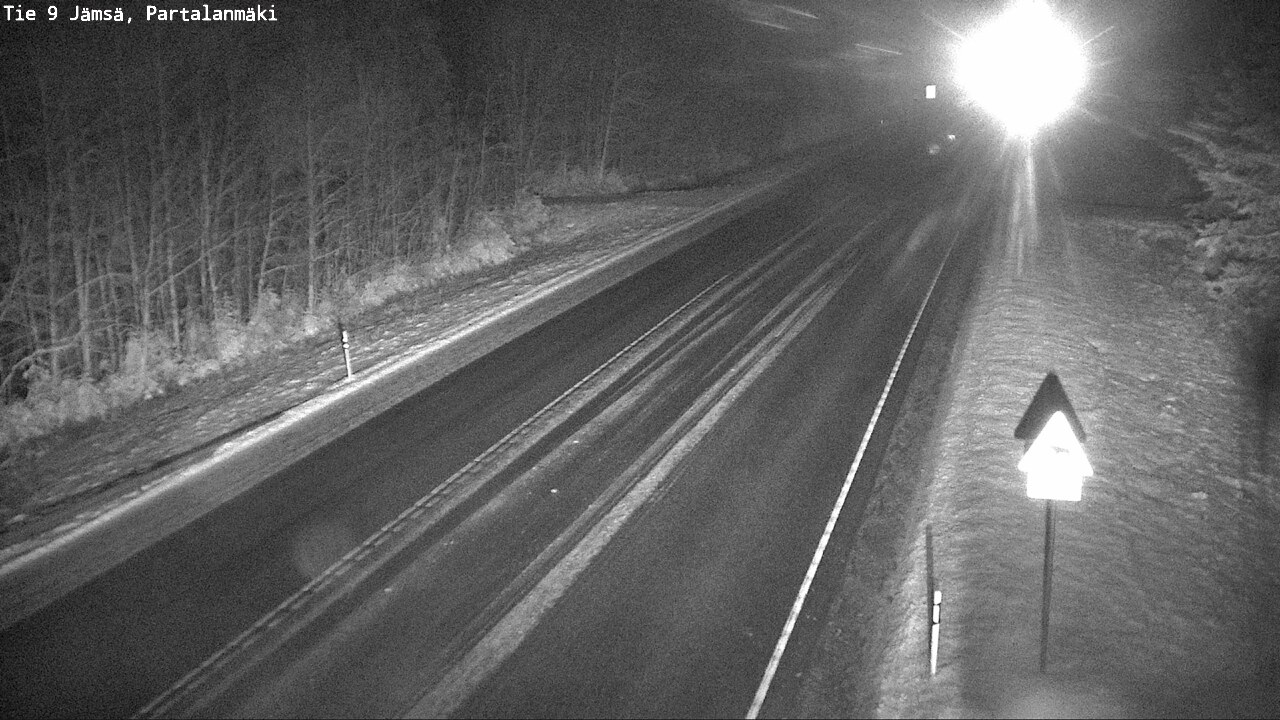 Weather Camera Image Väg 9 Jämsä, Partalanmäki, Jämsä, Keski-Suomi
