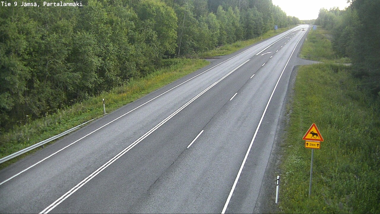 Kelikamerat Kuva Tie 9 Jämsä, Partalanmäki, Jämsä, Keski-Suomi