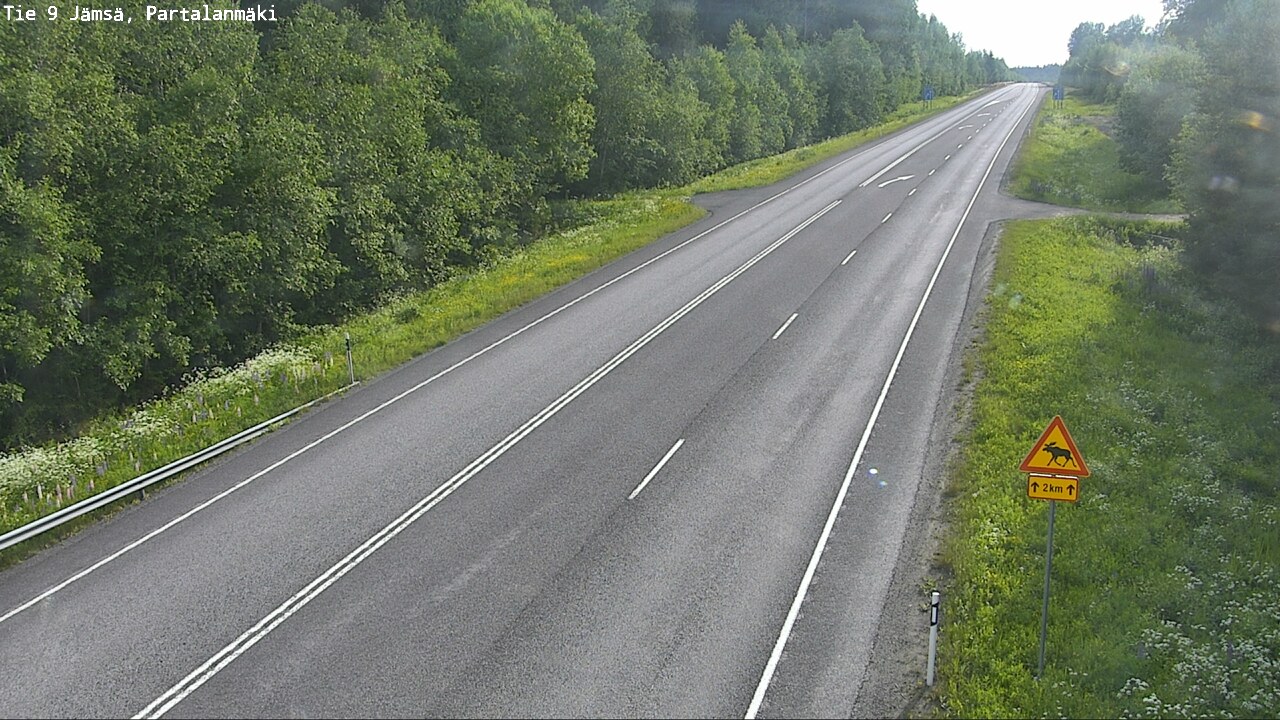 Kelikamerat Kuva Tie 9 Jämsä, Partalanmäki, Jämsä, Keski-Suomi