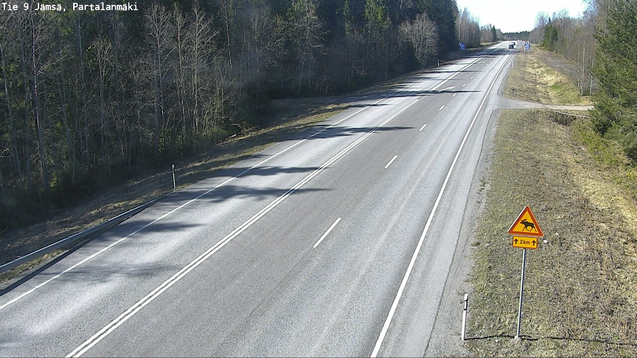 Kelikamerat Kuva Tie 9 Jämsä, Partalanmäki, Jämsä, Keski-Suomi