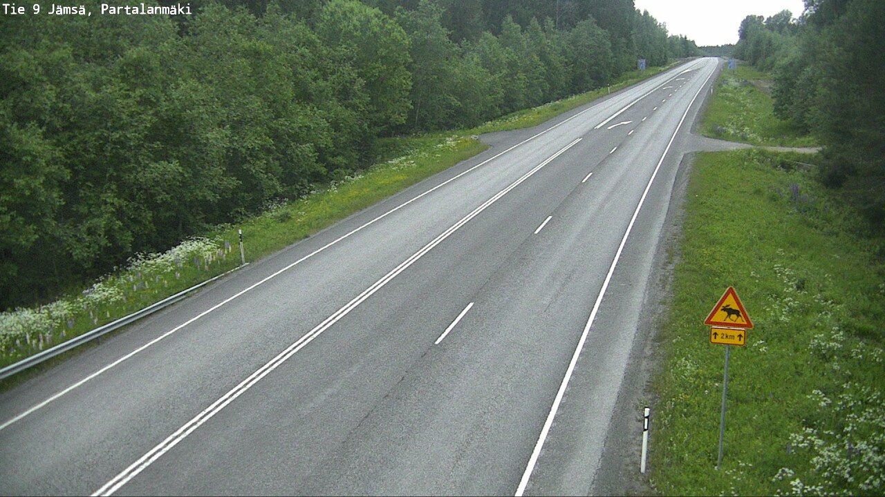 Kelikamerat Kuva Tie 9 Jämsä, Partalanmäki, Jämsä, Keski-Suomi