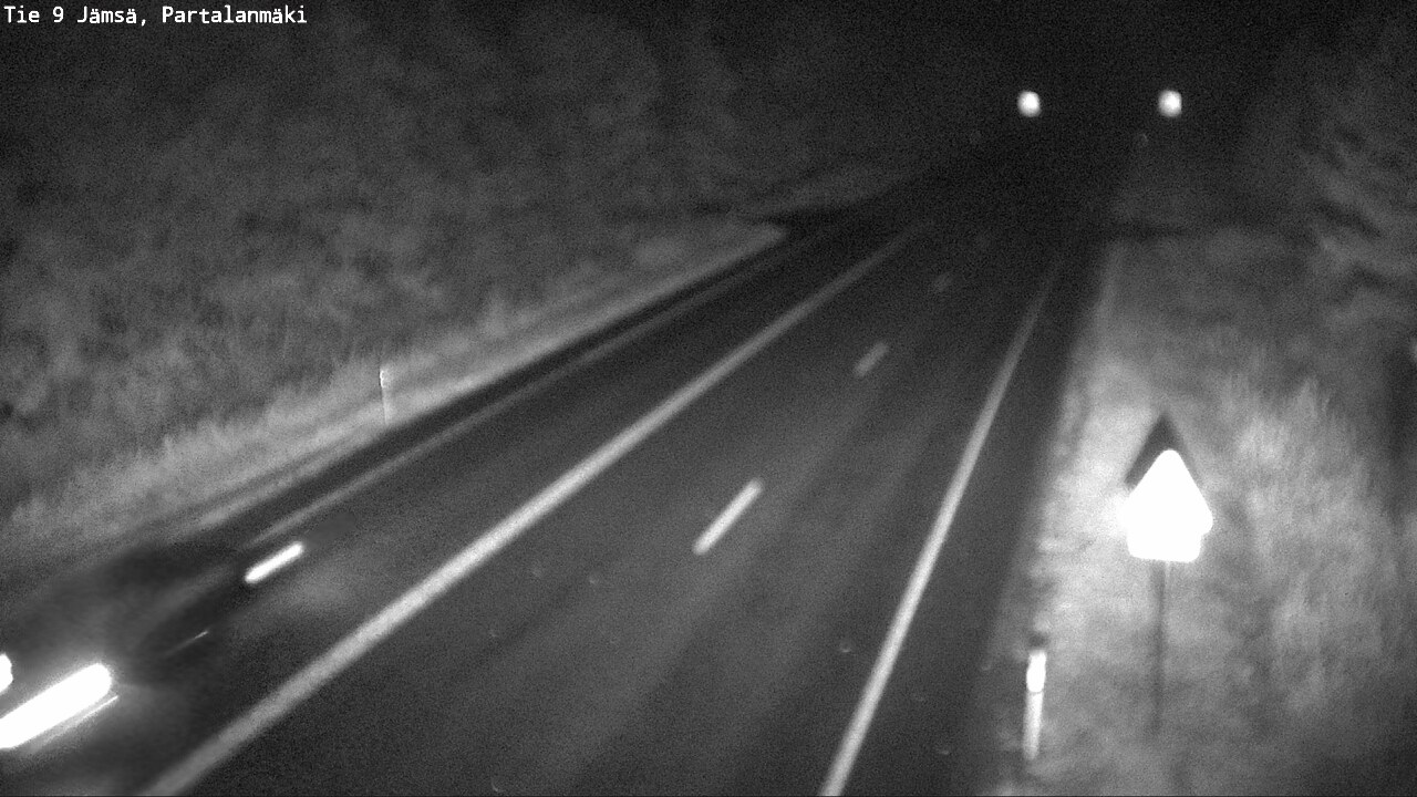 Weather Camera Image Väg 9 Jämsä, Partalanmäki, Jämsä, Keski-Suomi