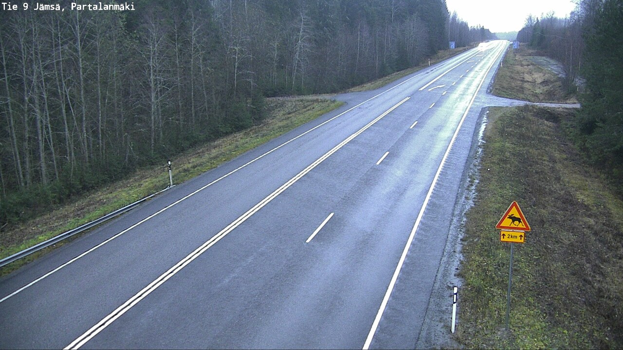 Kelikamerat Kuva Tie 9 Jämsä, Partalanmäki, Jämsä, Keski-Suomi