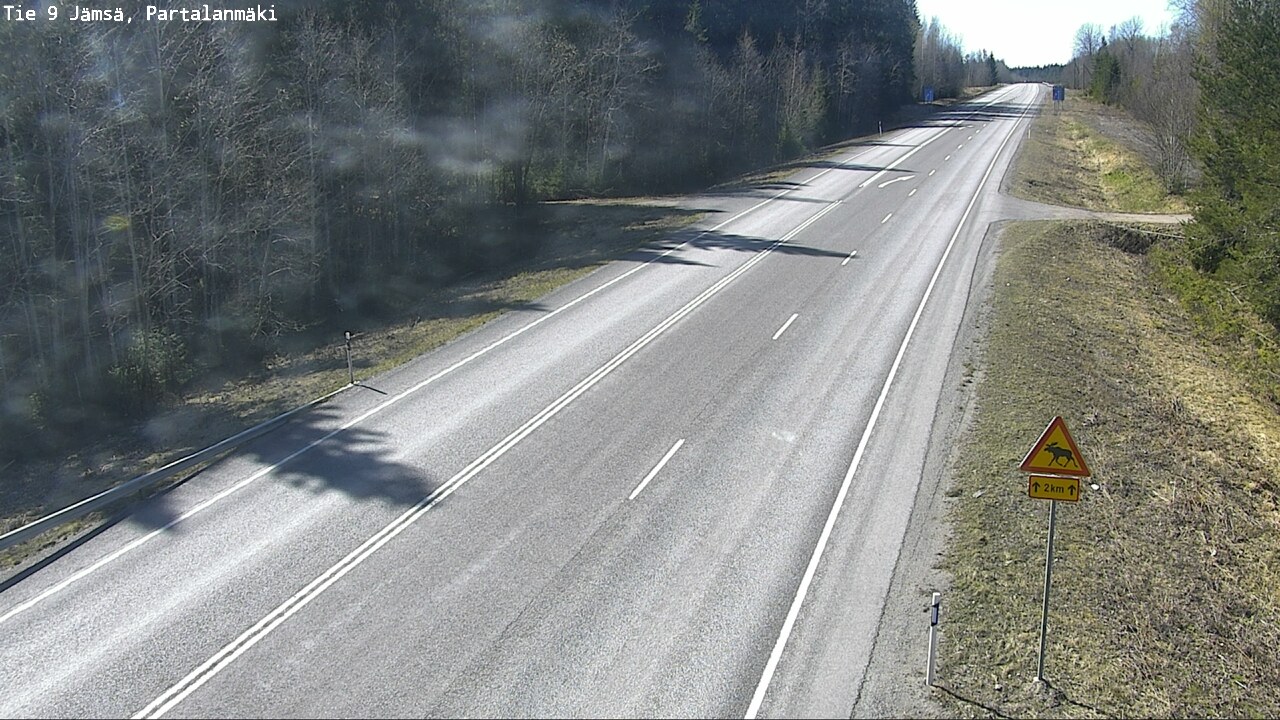 Kelikamerat Kuva Tie 9 Jämsä, Partalanmäki, Jämsä, Keski-Suomi