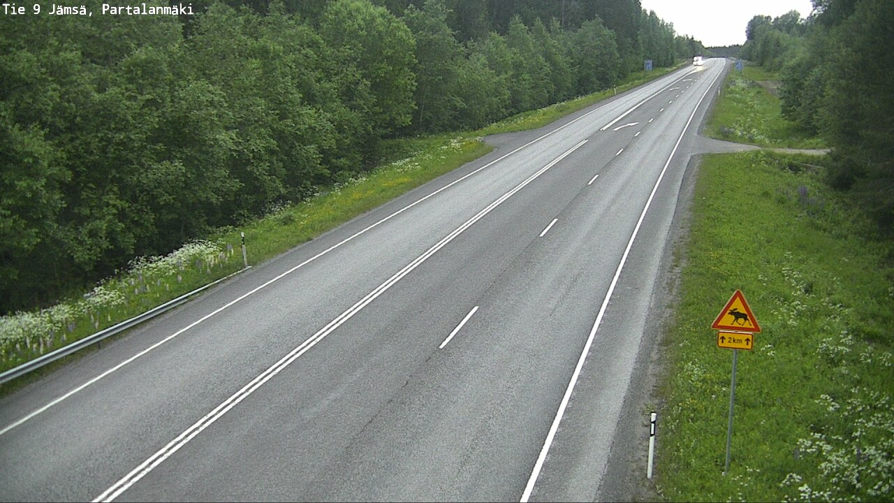 Kelikamerat Kuva Tie 9 Jämsä, Partalanmäki, Jämsä, Keski-Suomi