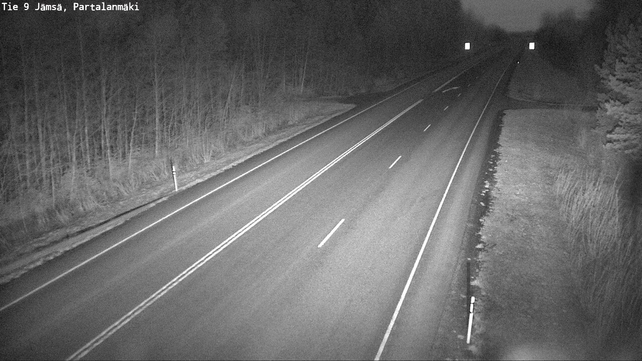 Weather Camera Image Väg 9 Jämsä, Partalanmäki, Jämsä, Keski-Suomi