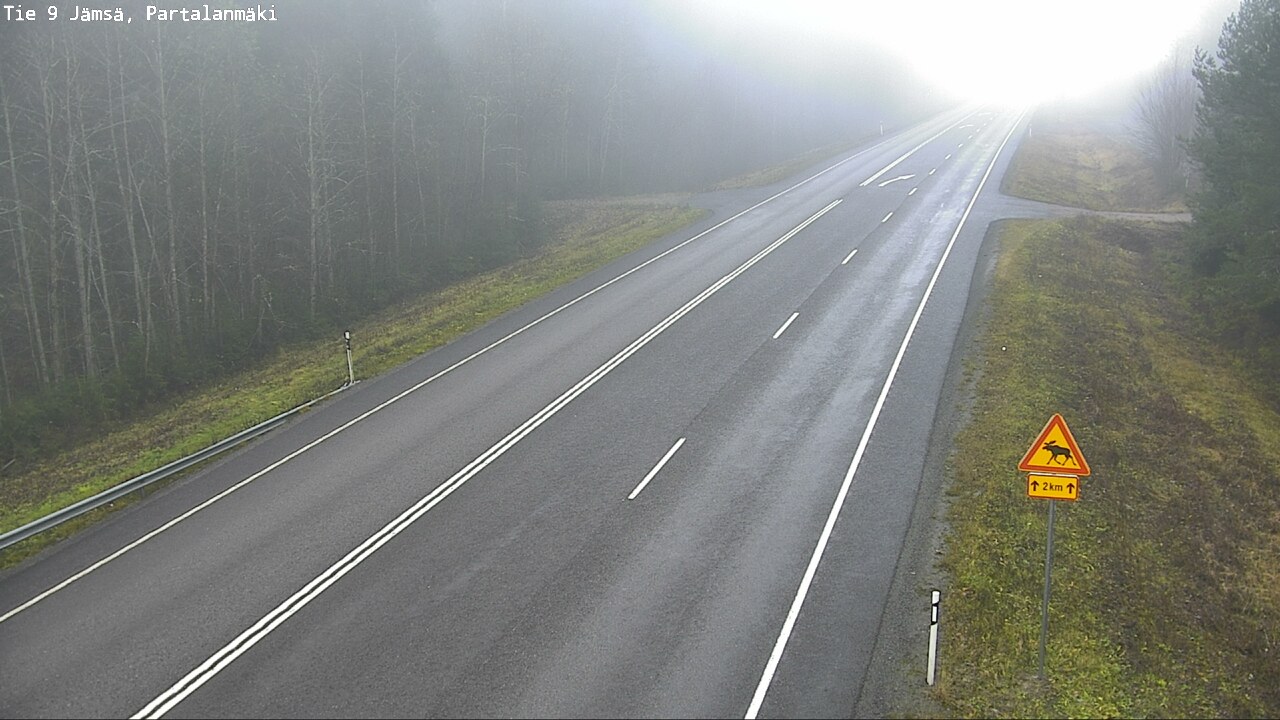 Kelikamerat Kuva Tie 9 Jämsä, Partalanmäki, Jämsä, Keski-Suomi