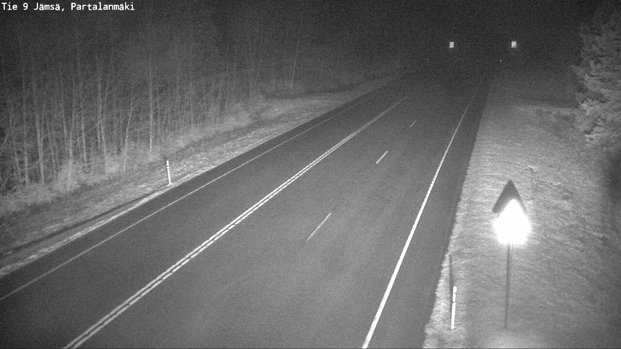 Weather Camera Image Väg 9 Jämsä, Partalanmäki, Jämsä, Keski-Suomi