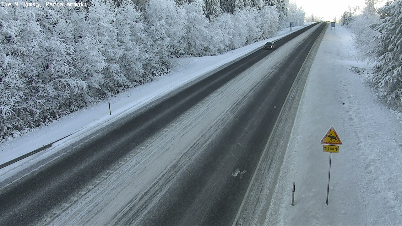 Weather Camera Image Road 9 Jämsä, Partalanmäki, Jämsä, Keski-Suomi