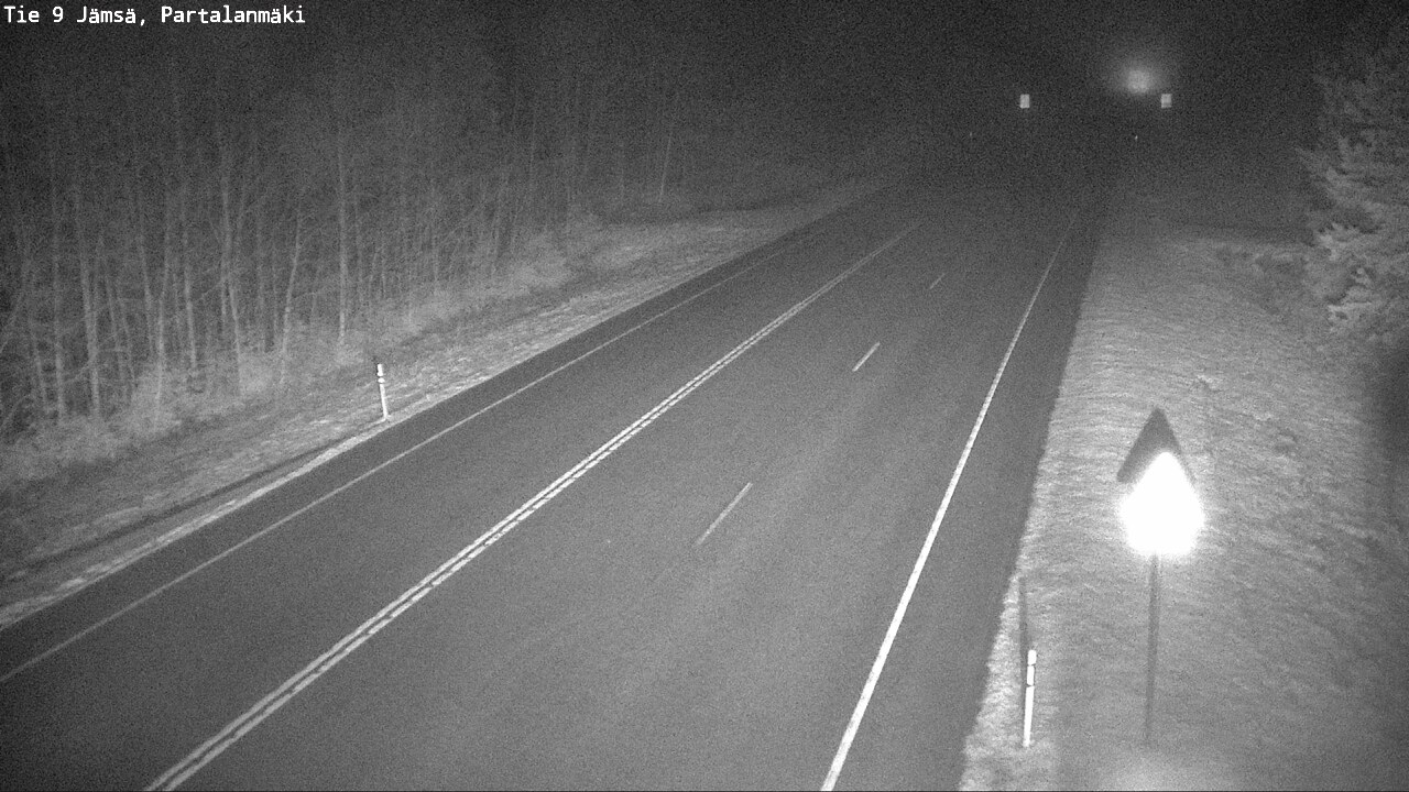 Weather Camera Image Väg 9 Jämsä, Partalanmäki, Jämsä, Keski-Suomi