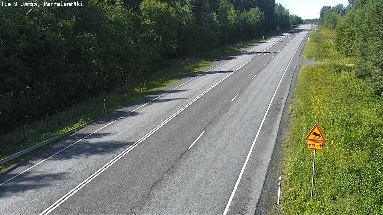 Kelikamerat Kuva Tie 9 Jämsä, Partalanmäki, Jämsä, Keski-Suomi