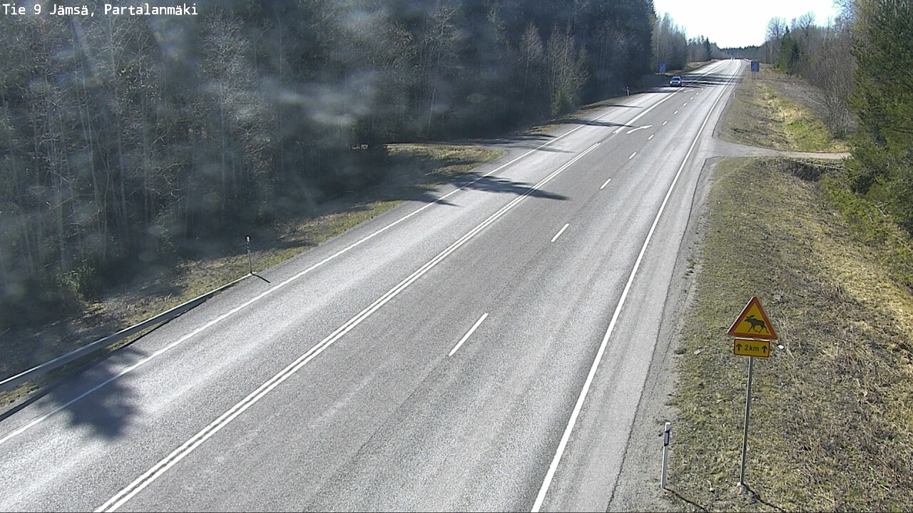 Kelikamerat Kuva Tie 9 Jämsä, Partalanmäki, Jämsä, Keski-Suomi