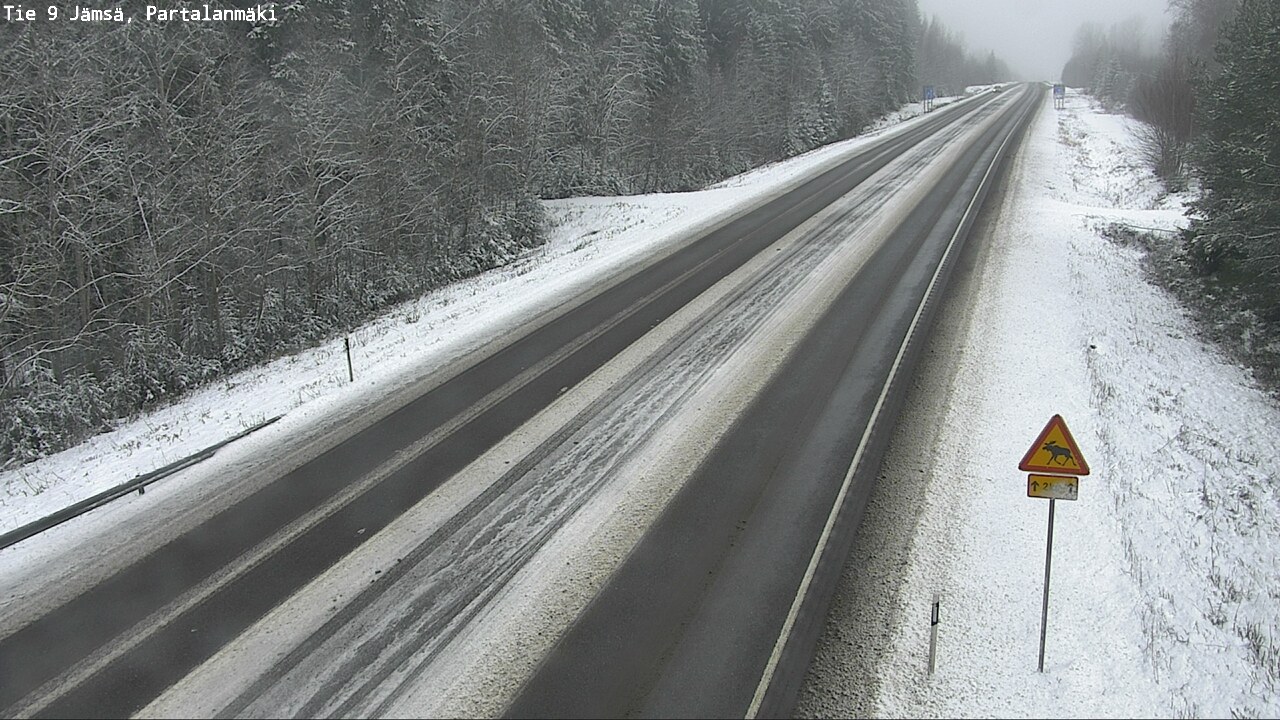 Kelikamerat Kuva Tie 9 Jämsä, Partalanmäki, Jämsä, Keski-Suomi