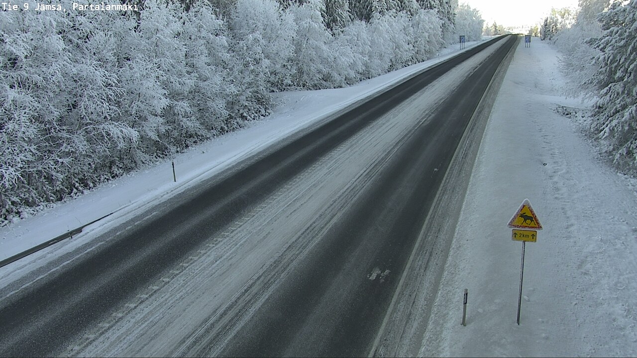 Weather Camera Image Road 9 Jämsä, Partalanmäki, Jämsä, Keski-Suomi