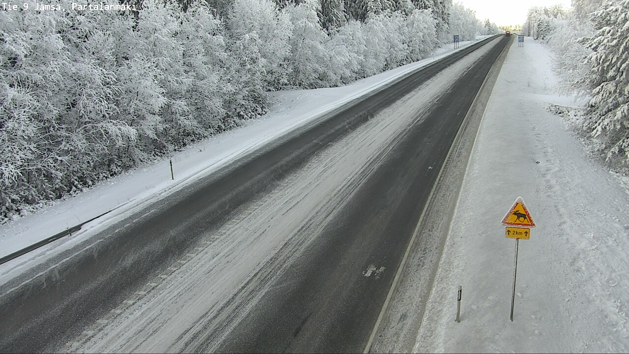 Weather Camera Image Road 9 Jämsä, Partalanmäki, Jämsä, Keski-Suomi
