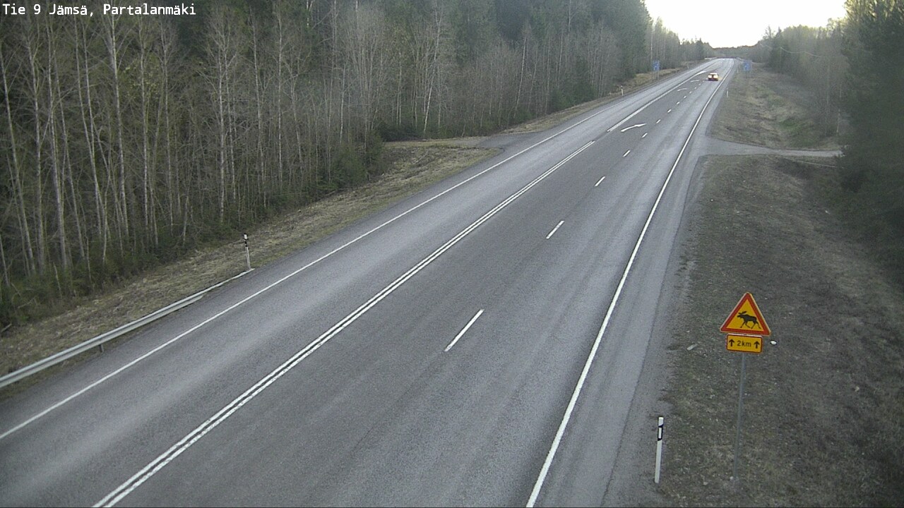 Kelikamerat Kuva Tie 9 Jämsä, Partalanmäki, Jämsä, Keski-Suomi