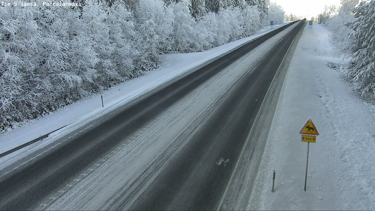 Weather Camera Image Road 9 Jämsä, Partalanmäki, Jämsä, Keski-Suomi