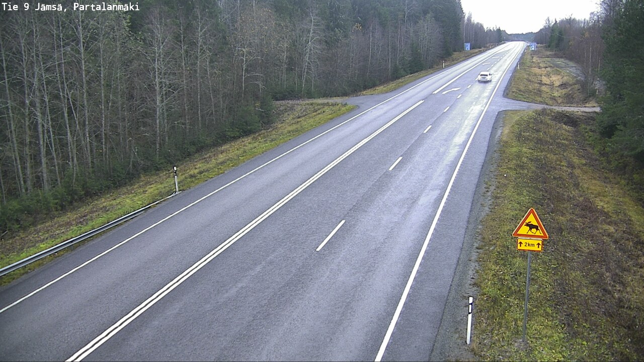 Kelikamerat Kuva Tie 9 Jämsä, Partalanmäki, Jämsä, Keski-Suomi