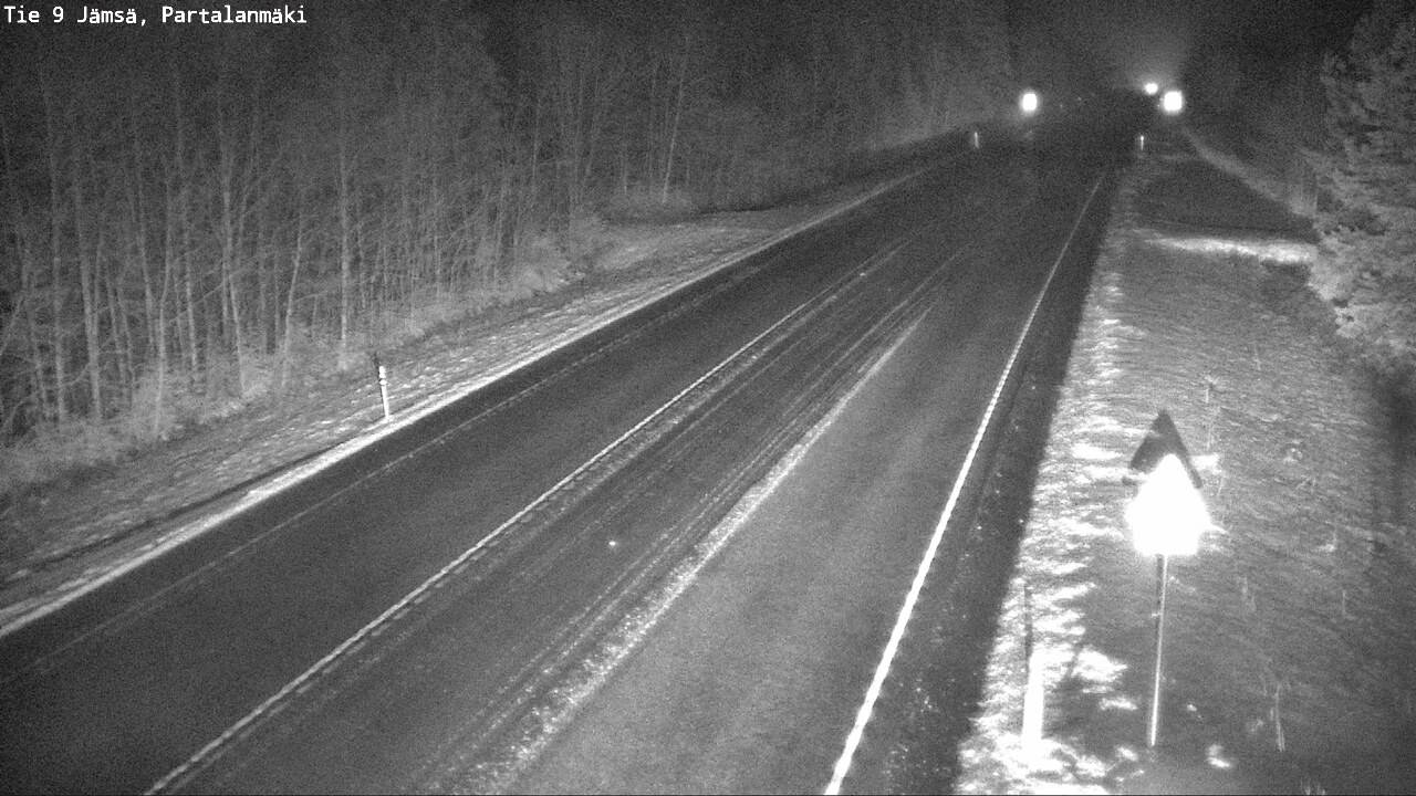 Weather Camera Image Väg 9 Jämsä, Partalanmäki, Jämsä, Keski-Suomi