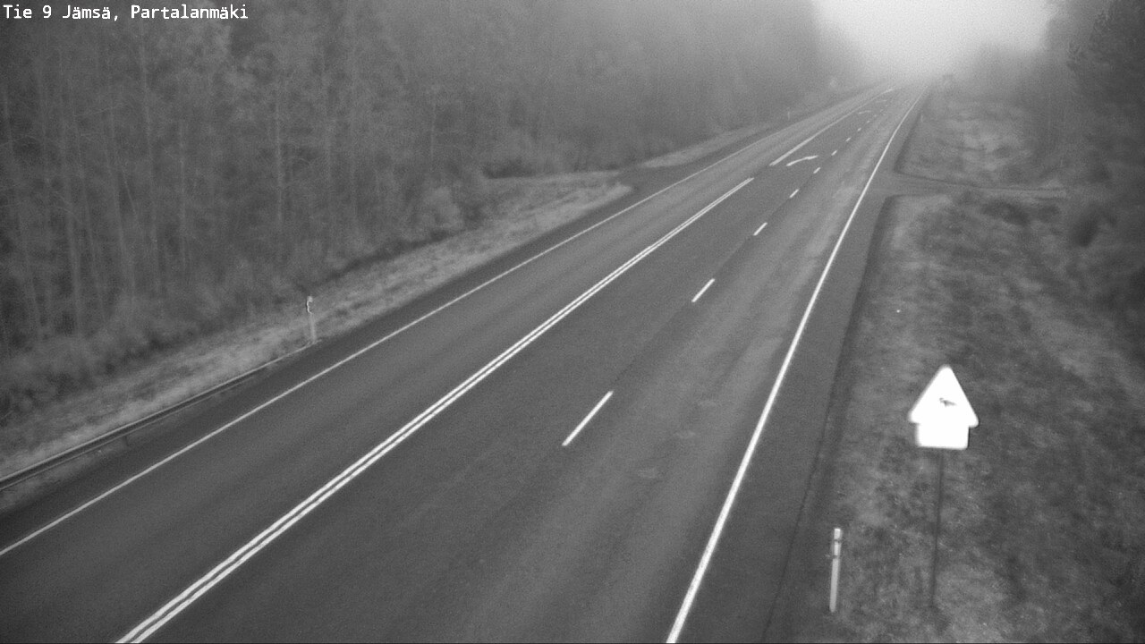 Kelikamerat Kuva Tie 9 Jämsä, Partalanmäki, Jämsä, Keski-Suomi