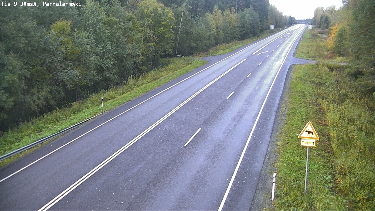 Kelikamerat Kuva Tie 9 Jämsä, Partalanmäki, Jämsä, Keski-Suomi