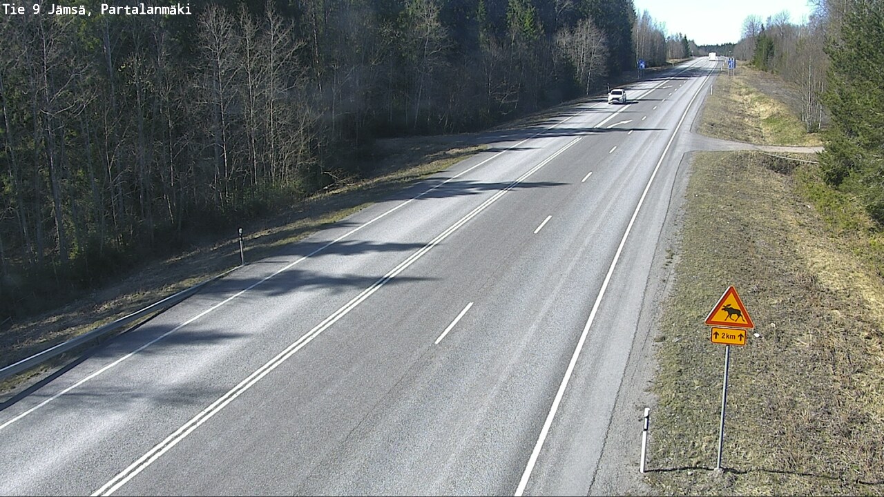 Kelikamerat Kuva Tie 9 Jämsä, Partalanmäki, Jämsä, Keski-Suomi