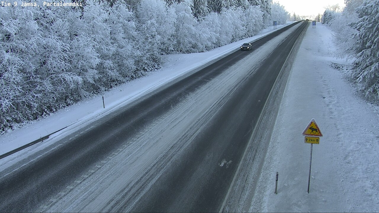 Weather Camera Image Road 9 Jämsä, Partalanmäki, Jämsä, Keski-Suomi