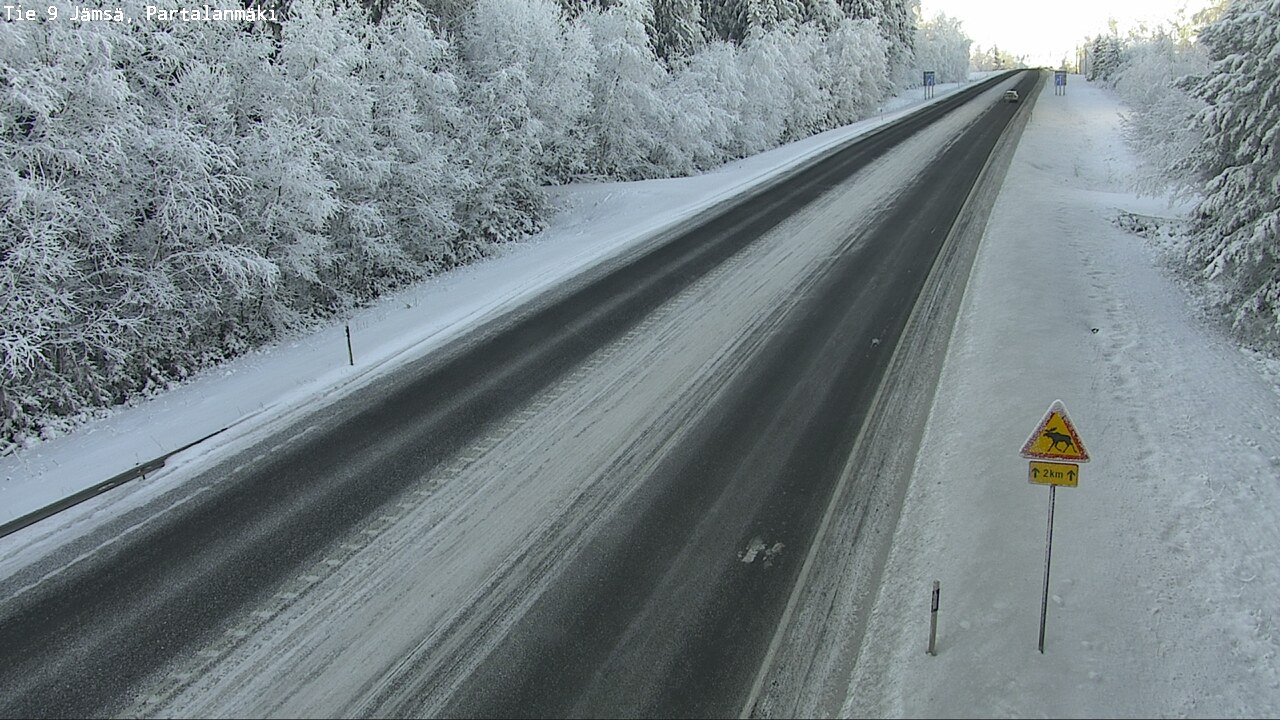 Weather Camera Image Road 9 Jämsä, Partalanmäki, Jämsä, Keski-Suomi