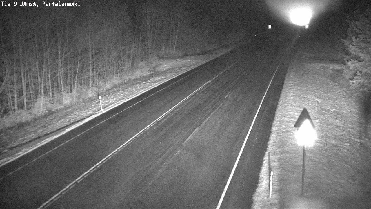 Weather Camera Image Väg 9 Jämsä, Partalanmäki, Jämsä, Keski-Suomi