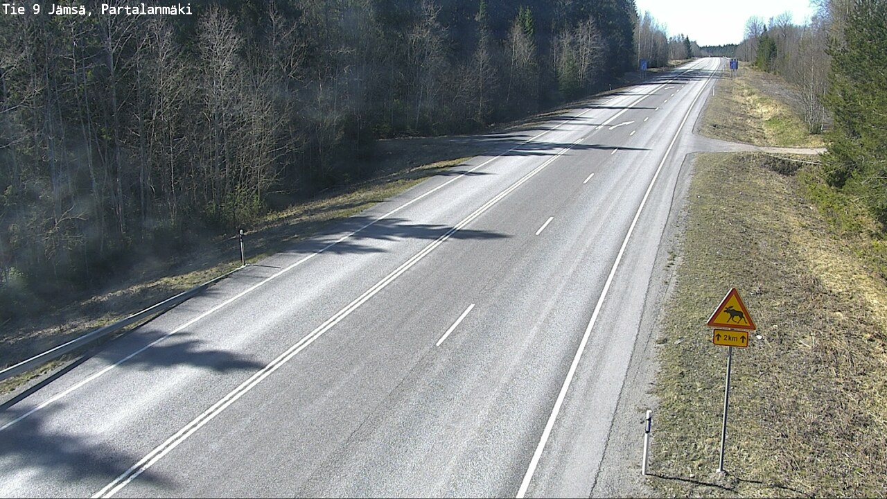 Kelikamerat Kuva Tie 9 Jämsä, Partalanmäki, Jämsä, Keski-Suomi