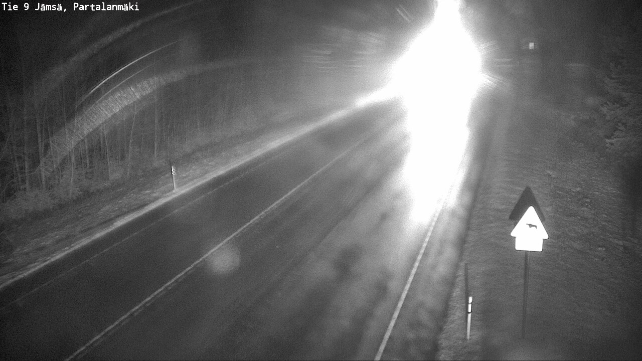 Weather Camera Image Väg 9 Jämsä, Partalanmäki, Jämsä, Keski-Suomi