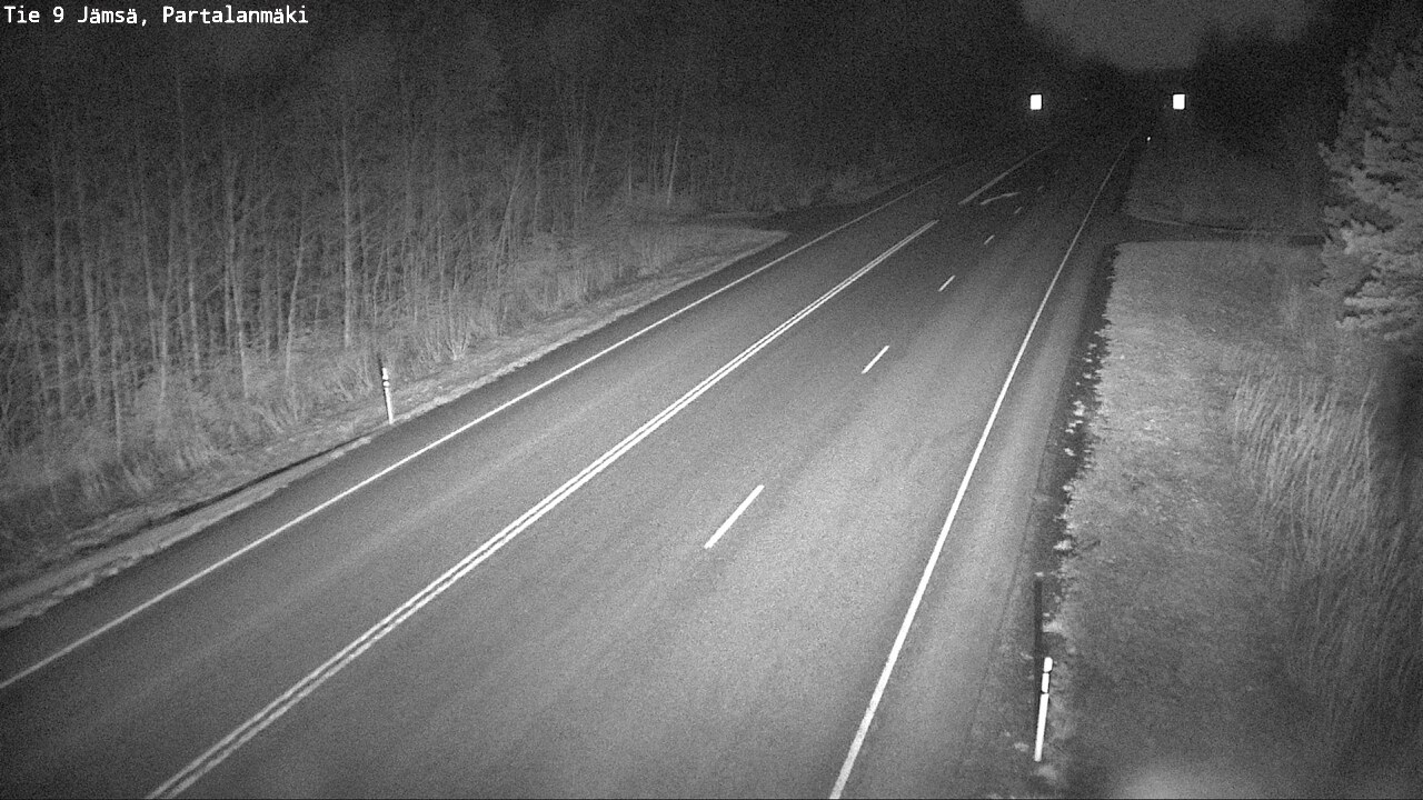 Weather Camera Image Road 9 Jämsä, Partalanmäki, Jämsä, Keski-Suomi