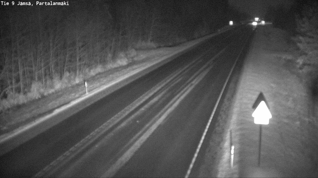 Weather Camera Image Väg 9 Jämsä, Partalanmäki, Jämsä, Keski-Suomi