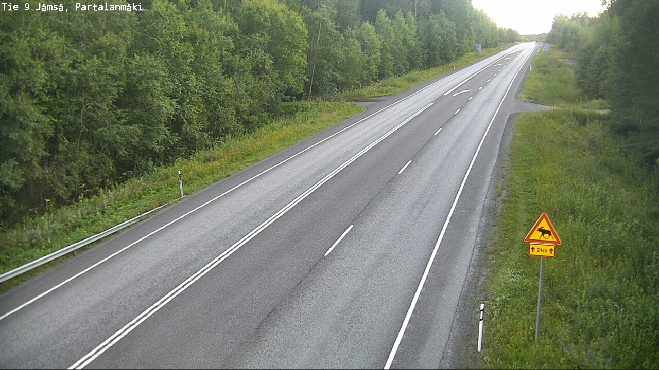 Kelikamerat Kuva Tie 9 Jämsä, Partalanmäki, Jämsä, Keski-Suomi