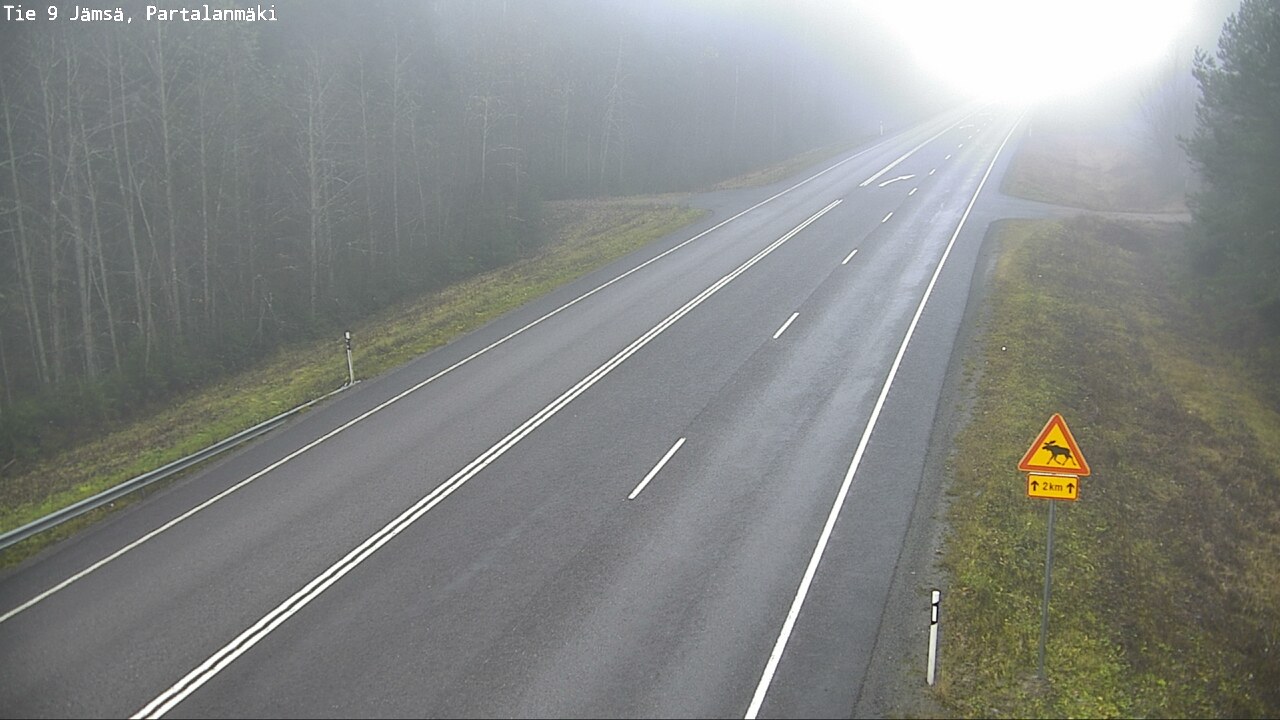 Kelikamerat Kuva Tie 9 Jämsä, Partalanmäki, Jämsä, Keski-Suomi