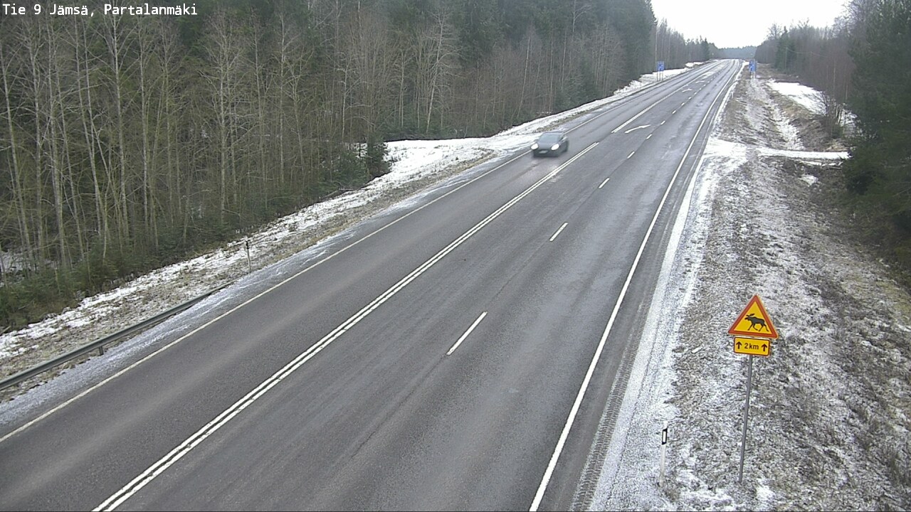 Kelikamerat Kuva Tie 9 Jämsä, Partalanmäki, Jämsä, Keski-Suomi