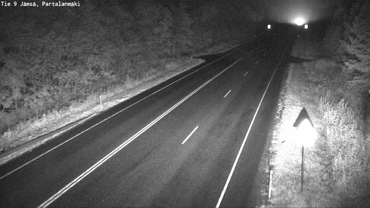 Weather Camera Image Väg 9 Jämsä, Partalanmäki, Jämsä, Keski-Suomi